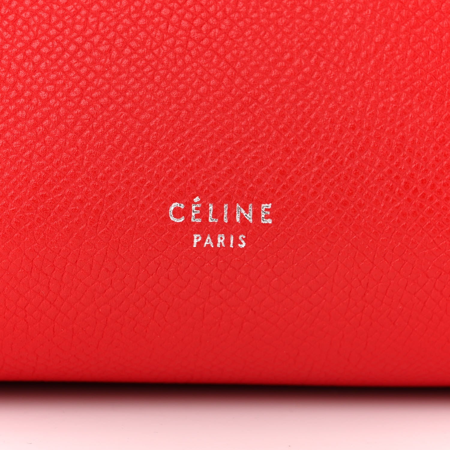 Celine Baby Grained Calfskin Micro Belt Bag Poppy 6 of 12