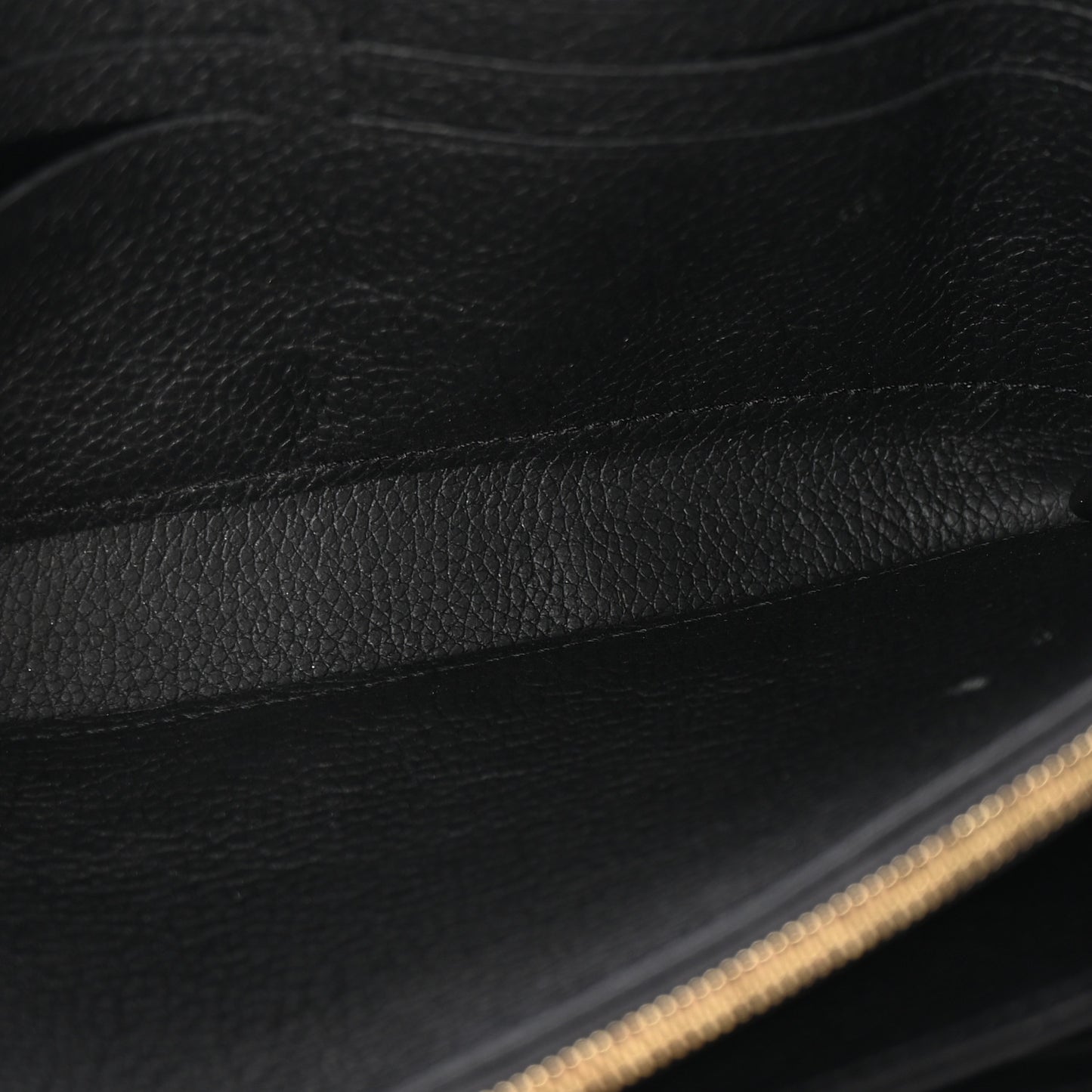 Empreinte Monogram Giant Clemence Wallet Black Beige