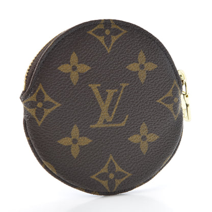 Louis Vuitton Monogram 2019 Christmas Animation Round Coin Purse Blue 2 of 7