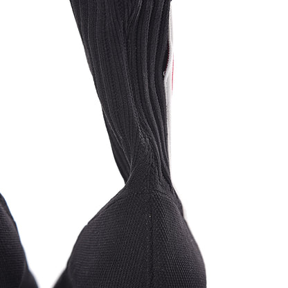 Louis Vuitton Stretch Fabric Heart Sock Ankle Boots 38 Black 8 of 9