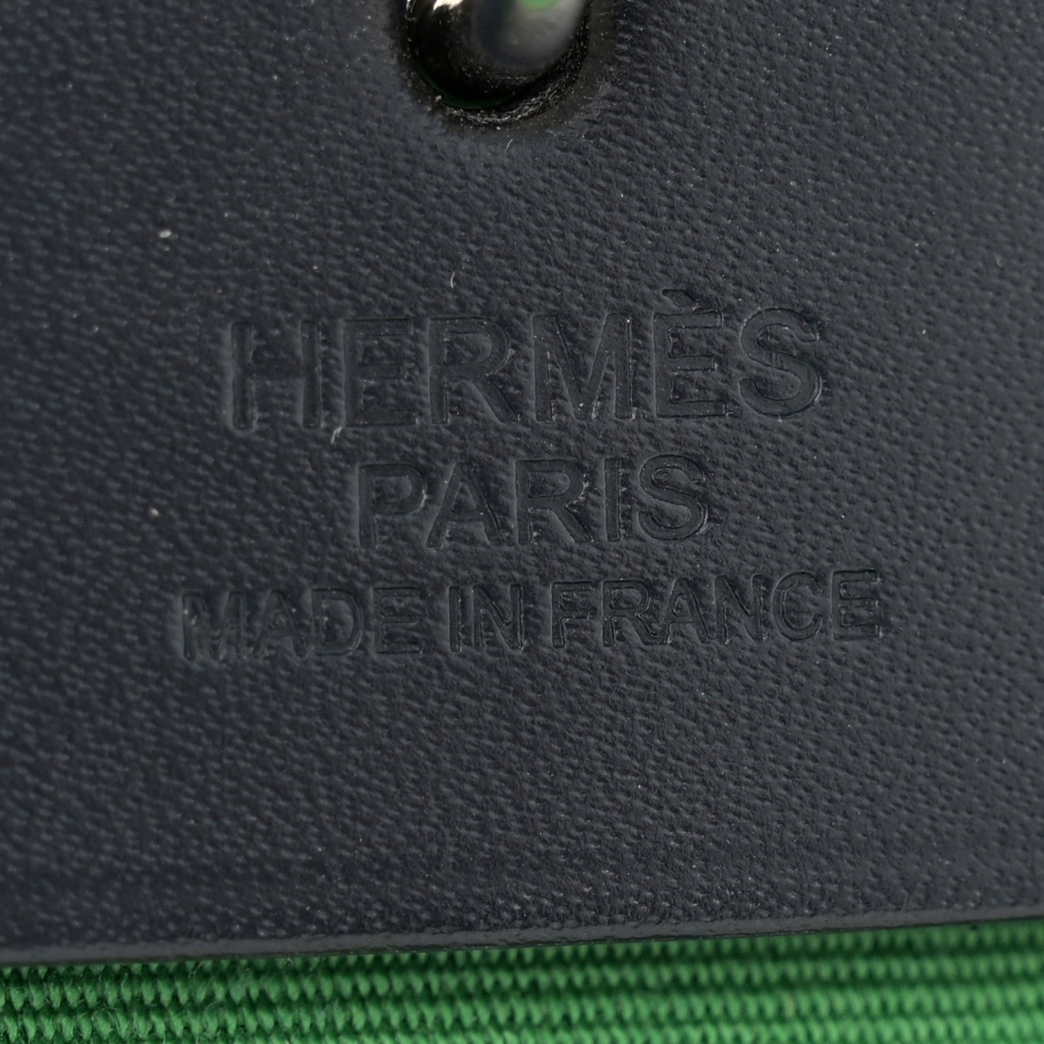 Hermes Vache Hunter Toile Herbag Zip 31 PM Cactus Bleu Indigo 7 of 17