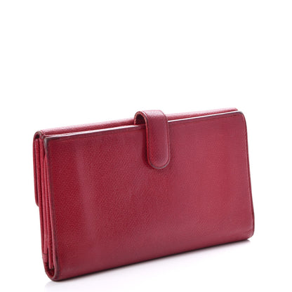 Chanel Grained Calfskin CC Long Wallet Red 3 of 13