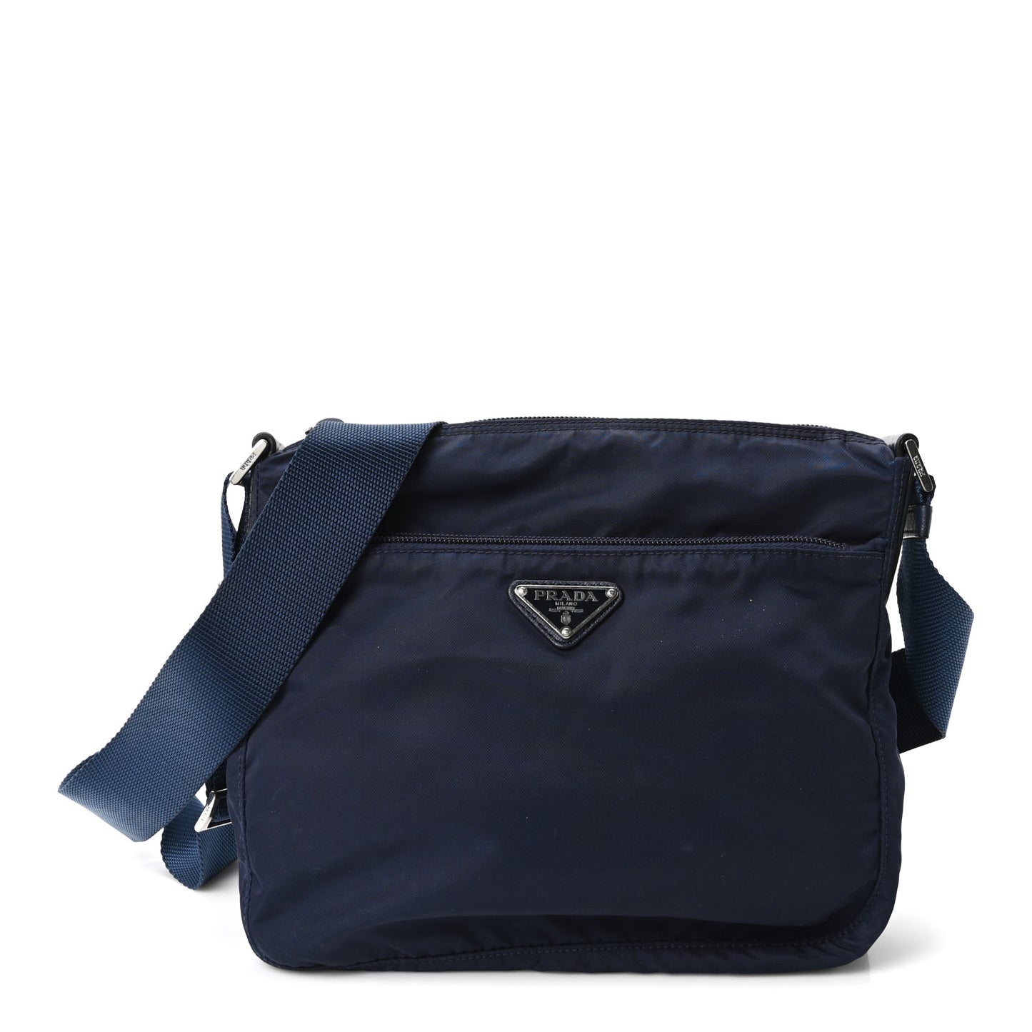 Nylon Vela Messenger Bag Royal