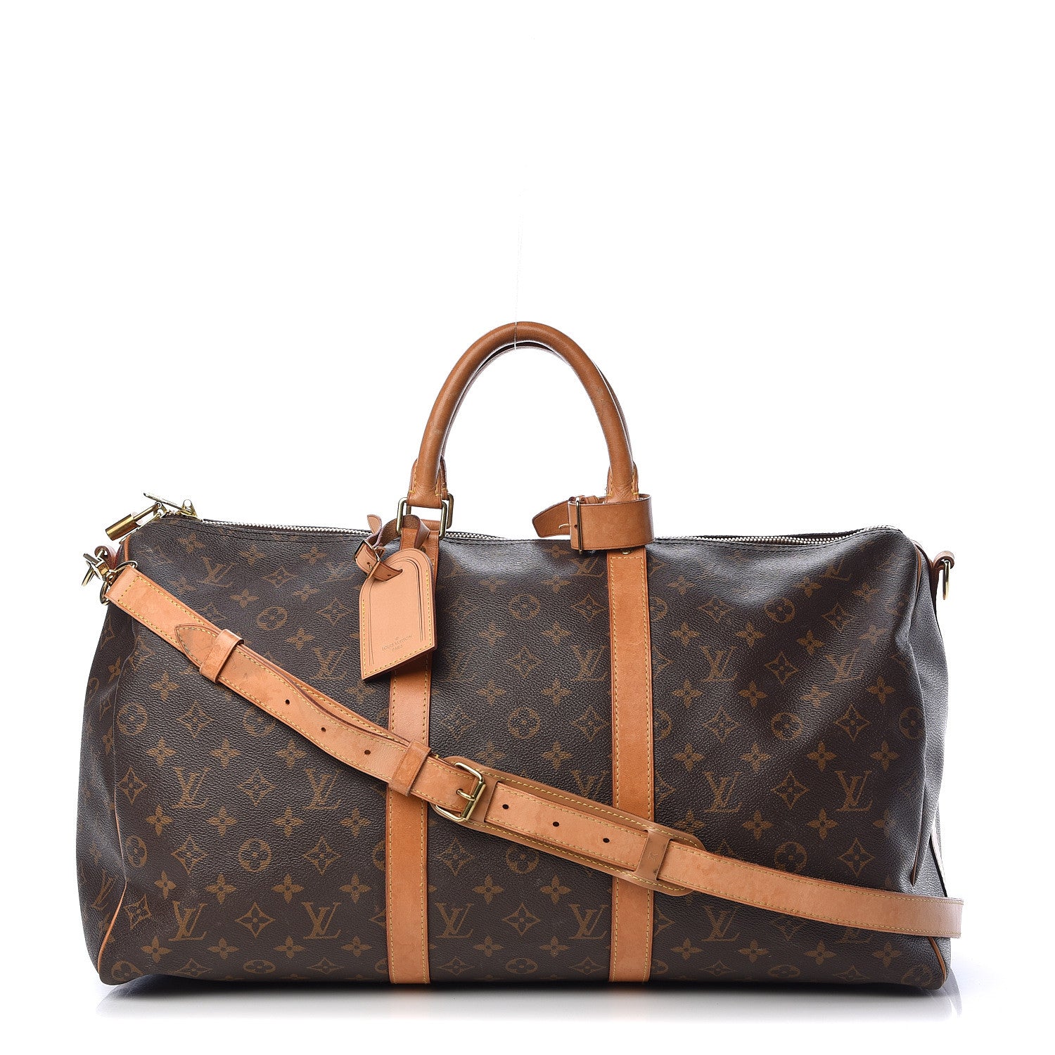Louis Vuitton Monogram Keepall Bandouliere 50 1 of 20