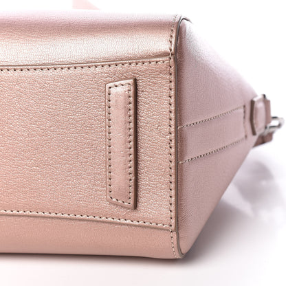 Givenchy Metallic Sugar Goatskin Mini Antigona Light Pink 13 of 14