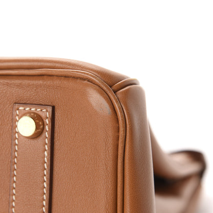 Hermes Swift Birkin 35 Gold 9 of 17