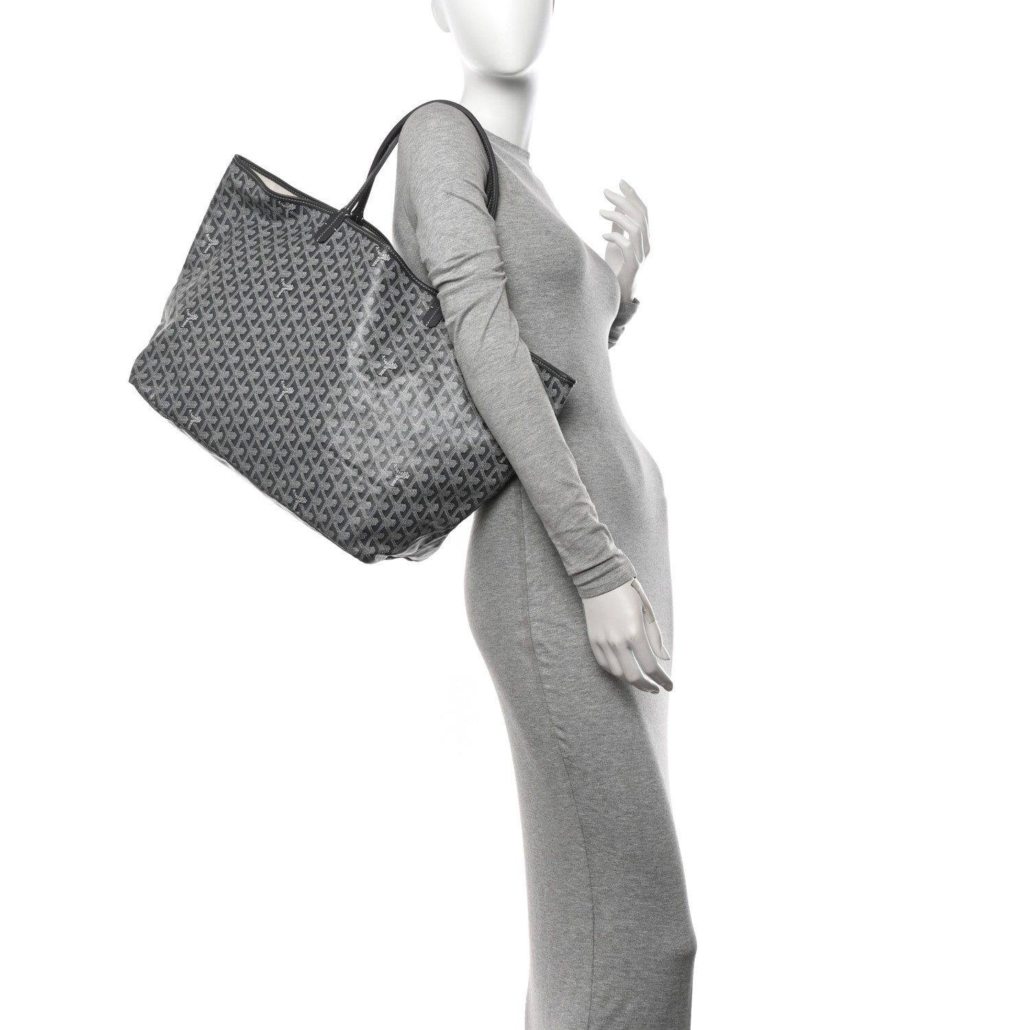 Goyard Goyardine Saint Louis GM Grey 2 of 11