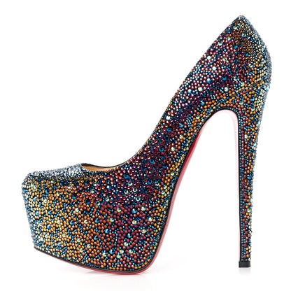 Christian Louboutin Crystal Daffodile Strass 160 Pumps 39.5 Spotlight 1 of 8