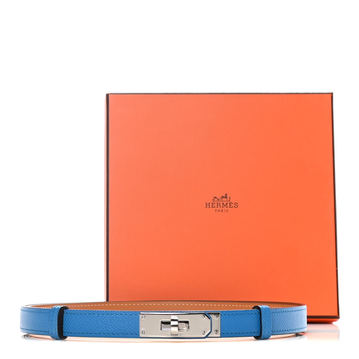 Epsom Kelly Belt Bleu Zanzibar