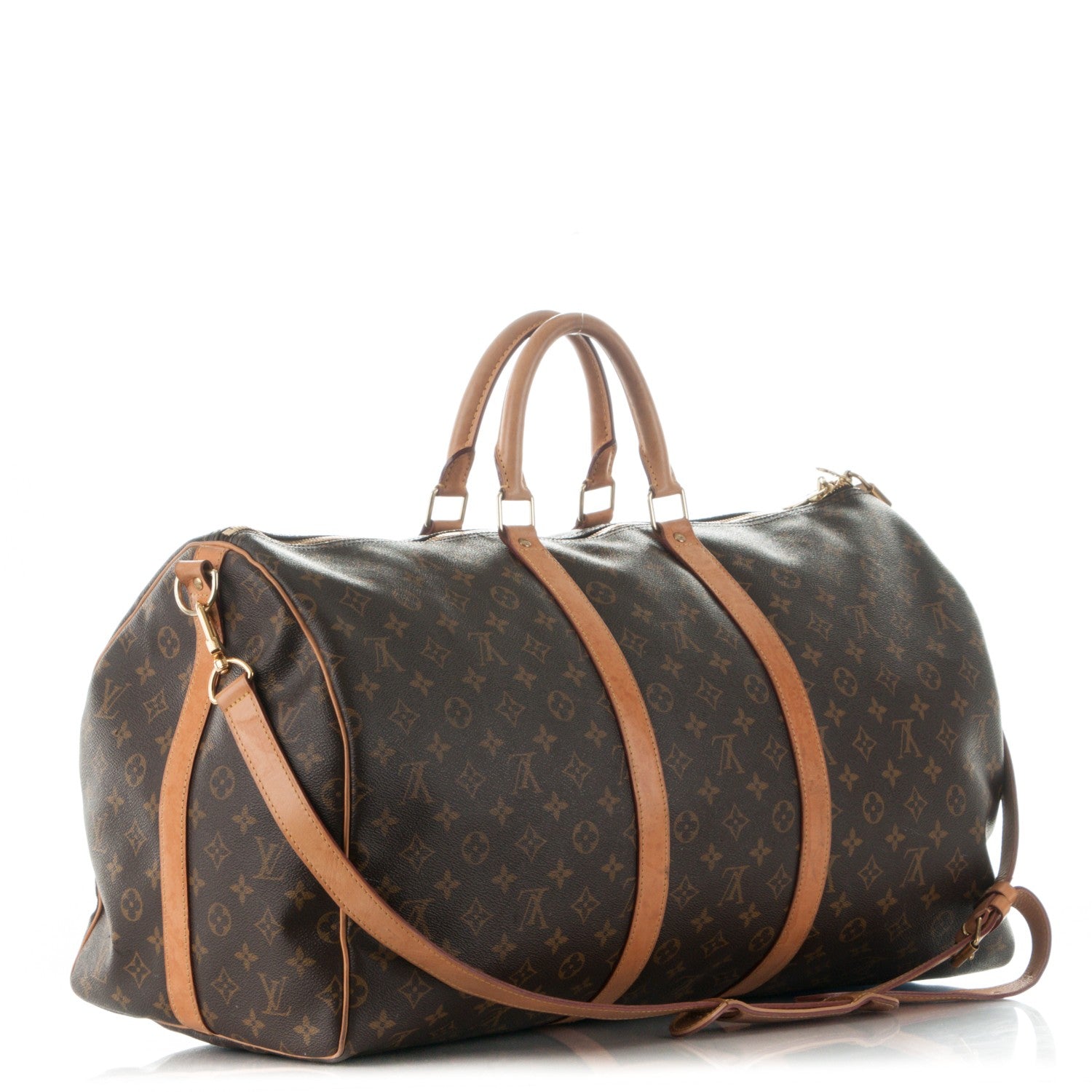 Louis Vuitton Monogram Keepall Bandouliere 55 3 of 10