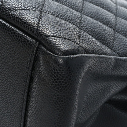 Chanel Caviar Quilted Grand Shopping Tote GST Black 10 of 12