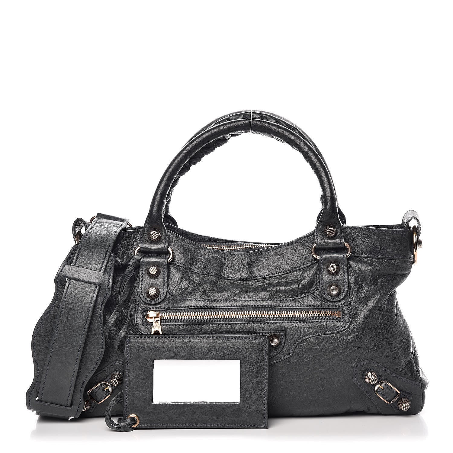 Balenciaga Agneau Giant 12 Rose Gold Hardware First Anthracite 1 of 14