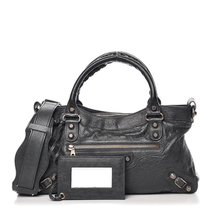 Balenciaga Agneau Giant 12 Rose Gold Hardware First Anthracite 1 of 14