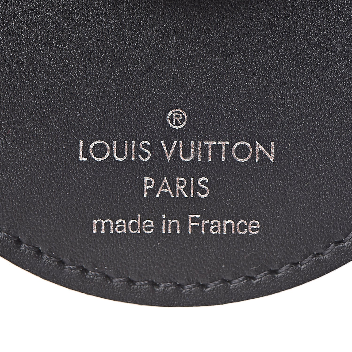 Louis Vuitton Monogram Eclipse Illustre Vivienne Bag Charm Key Holder Black 3 of 3