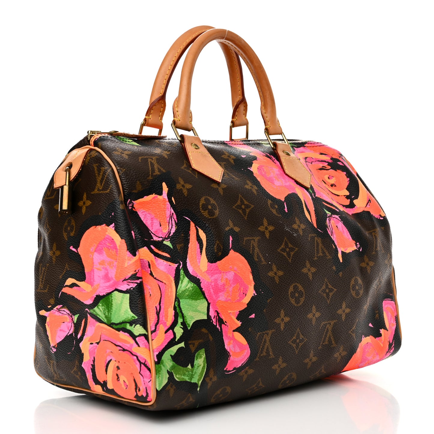 Monogram Roses Speedy 30