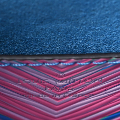 Louis Vuitton Epi Tropical Twist Shoulder Bag MM Blue Rose 7 of 9