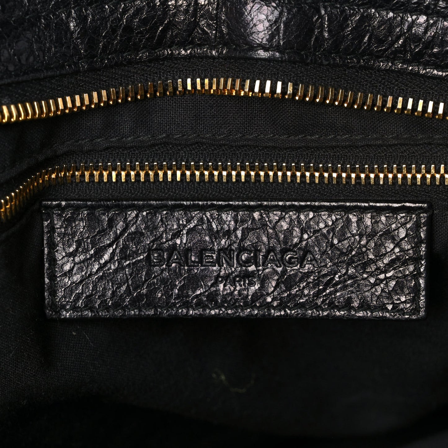 Agneau Giant 12 Gold Hardware City Black