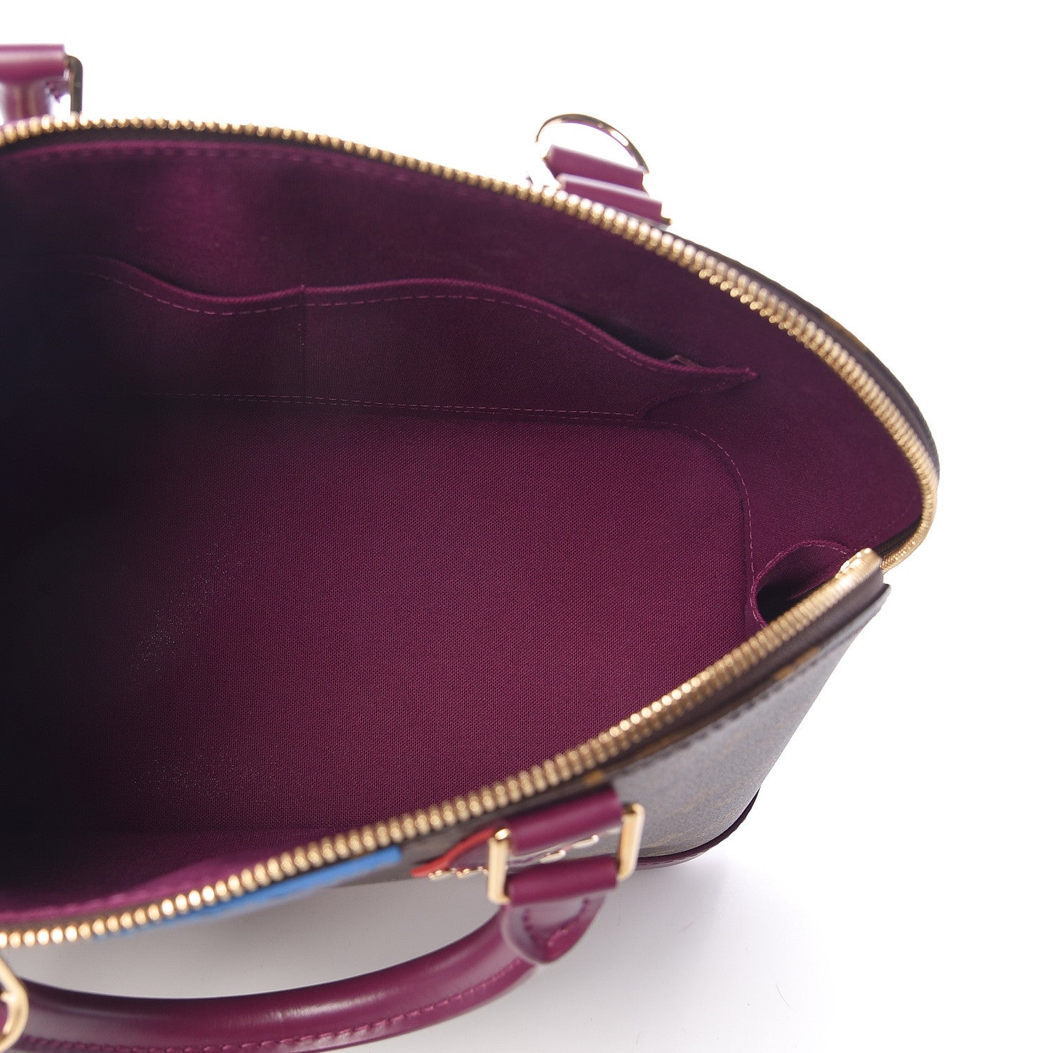 Louis Vuitton Monogram Totem Alma PM Magenta 5 of 9