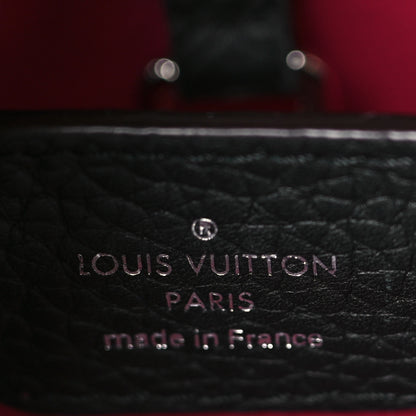Louis Vuitton Taurillon Snakeskin Capucines BB Black 6 of 8