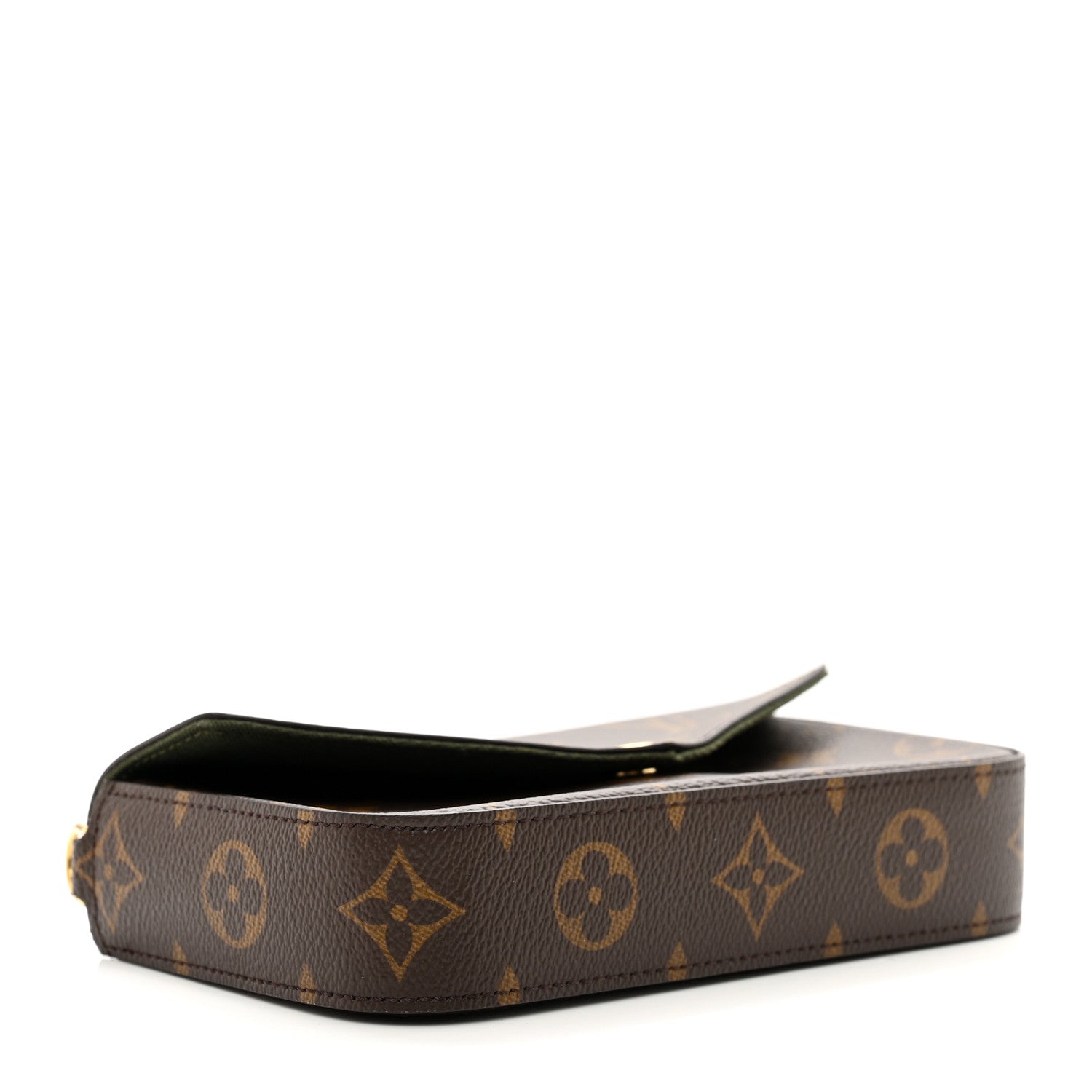 Louis Vuitton Monogram Felicie Strap & Go Kaki 5 of 10