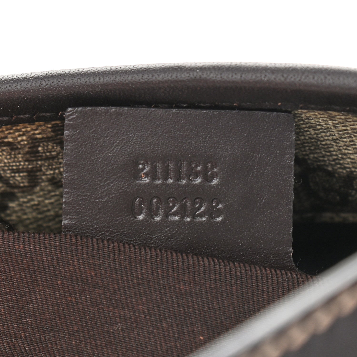 Gucci GG Supreme Monogram Small Joy Tote Dark Brown 7 of 10