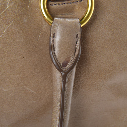 Prada Vitello Shine Shopping Satchel Argilla 18 of 23