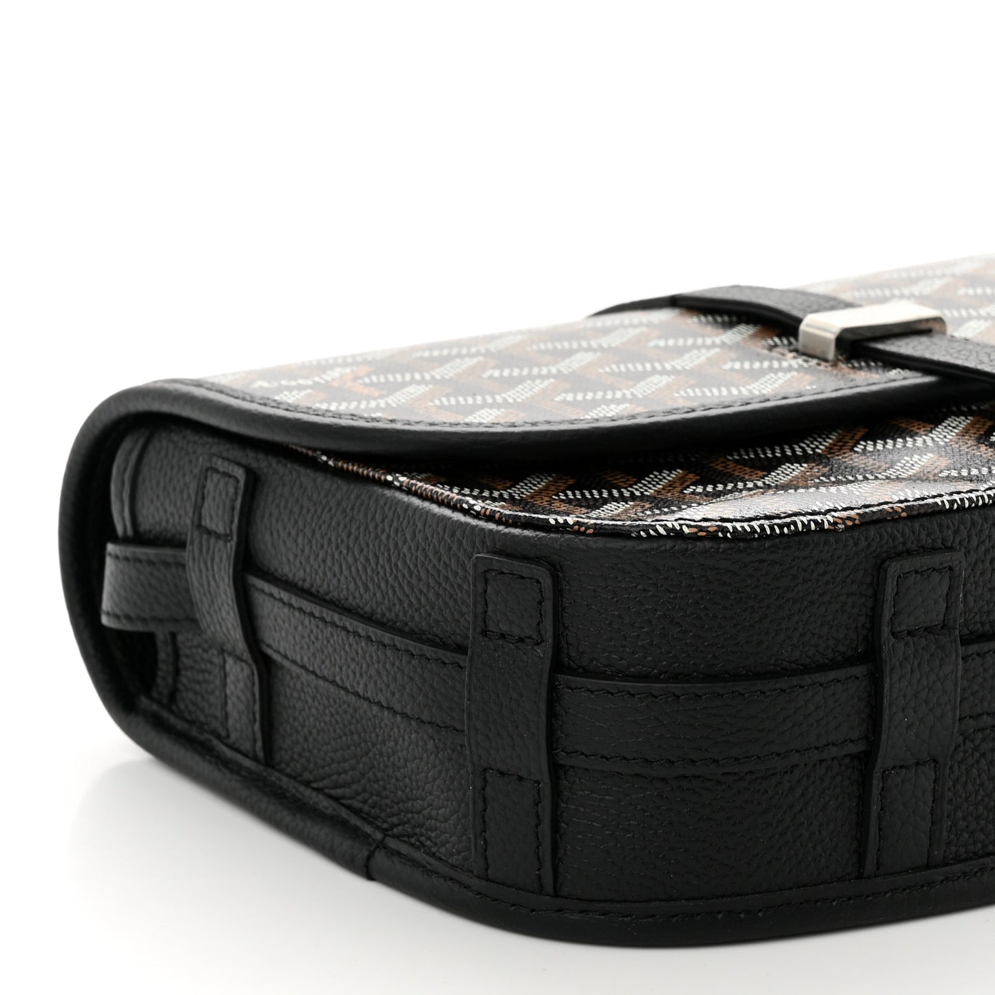 Goyardine Belvedere II PM Messenger Bag Black