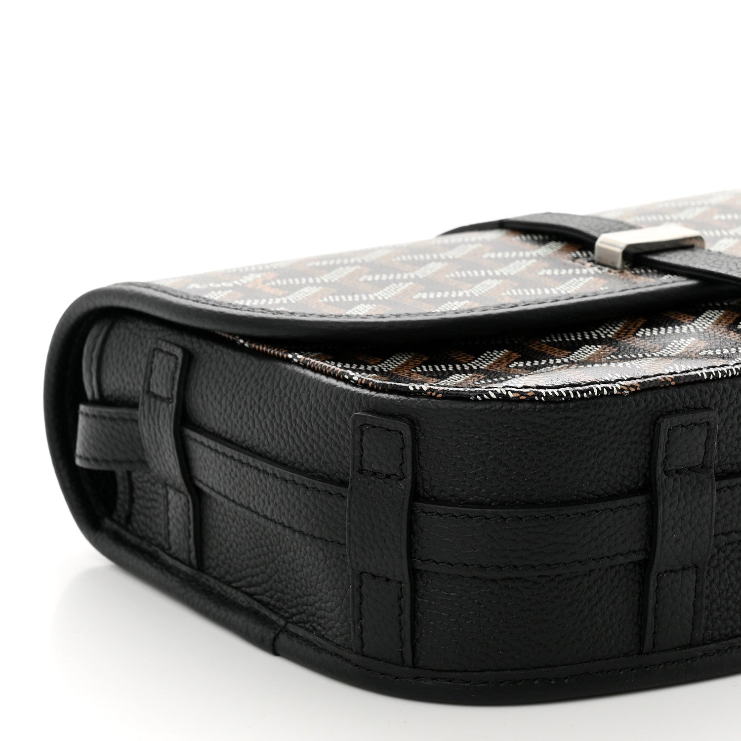 Goyard Goyardine Belvedere II PM Messenger Bag Black 8 of 9