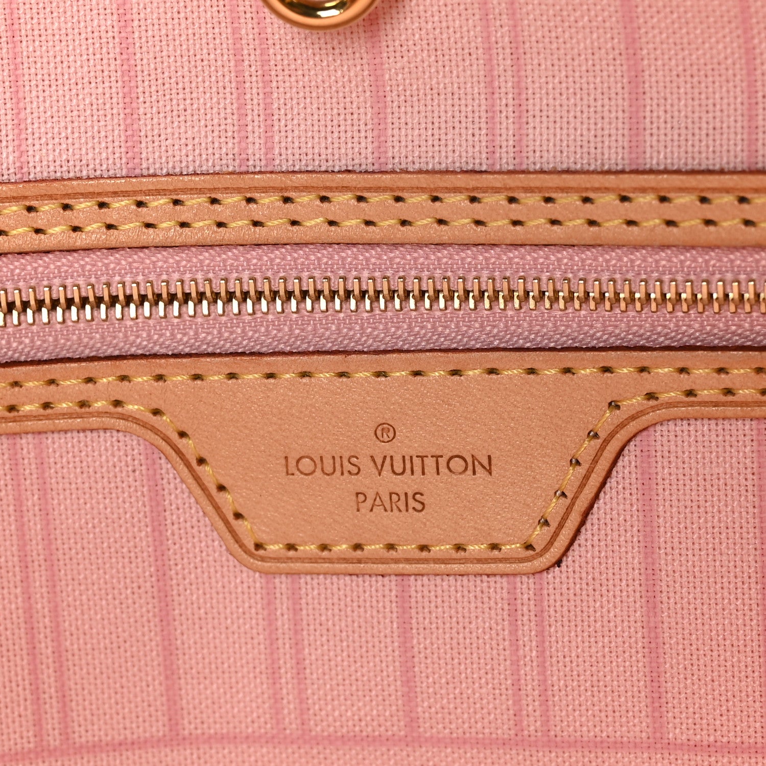 Louis Vuitton Damier Azur Neo Neverfull MM Rose Ballerine 7 of 11