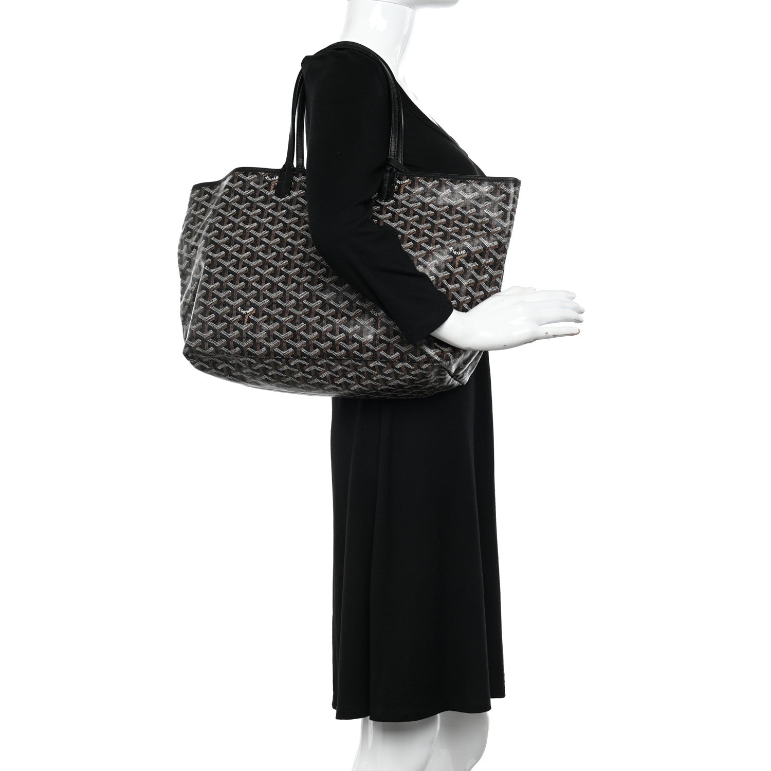 Goyard Goyardine Saint Louis PM Black 2 of 15