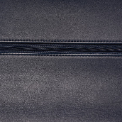 Chanel Patent Quilted Maxi Double Flap Navy Blue 10 of 14