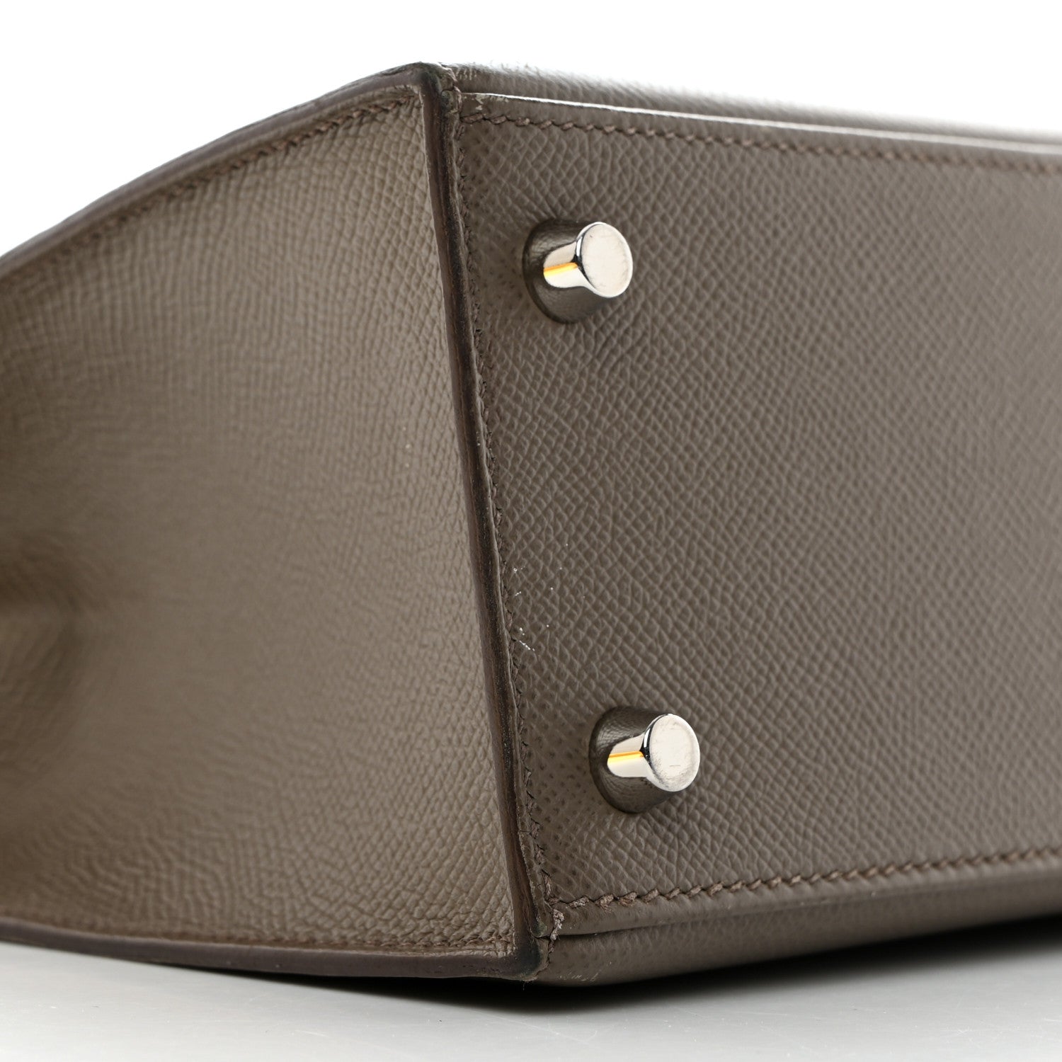 Hermes Epsom Kelly Sellier 25 Etain 9 of 18