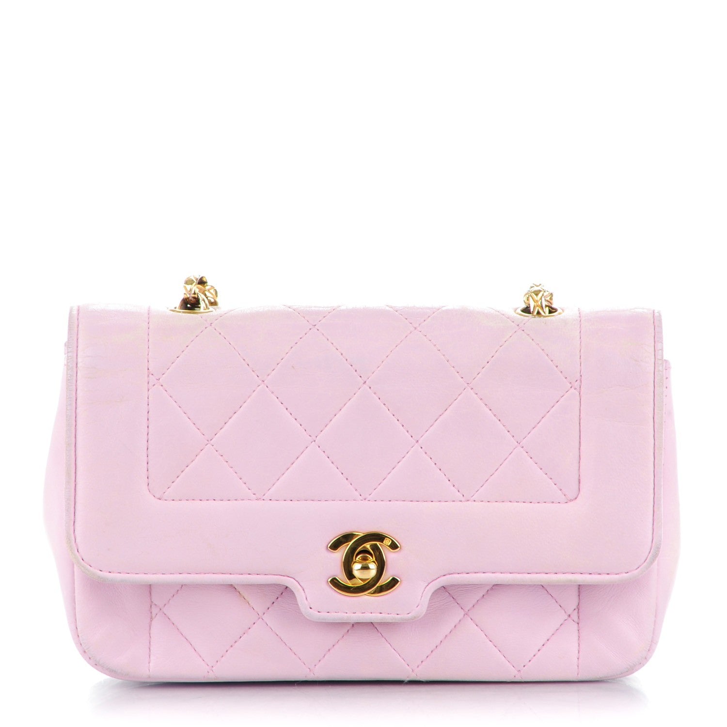 Chanel Lambskin Small Single Flap Pink 1 of 12