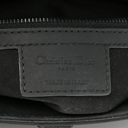 Christian Dior Ultra Matte Calfskin Saddle Bag Black 6 of 12