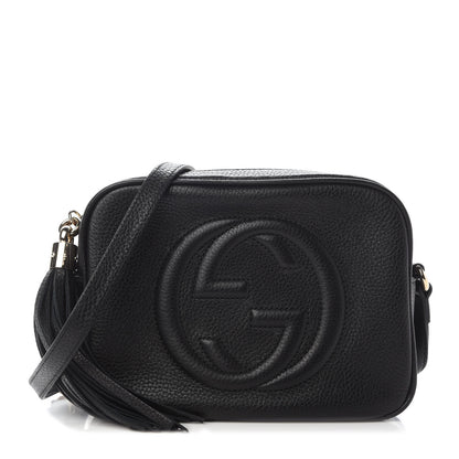 Gucci Pebbled Calfskin Small Soho Disco Bag Black 1 of 9
