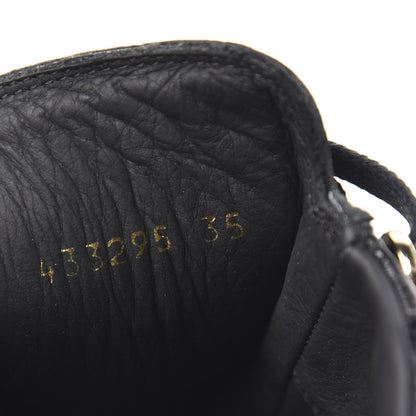 Balenciaga Agneau Arena Womens Low Top Sneakers 35 Black 8 of 9
