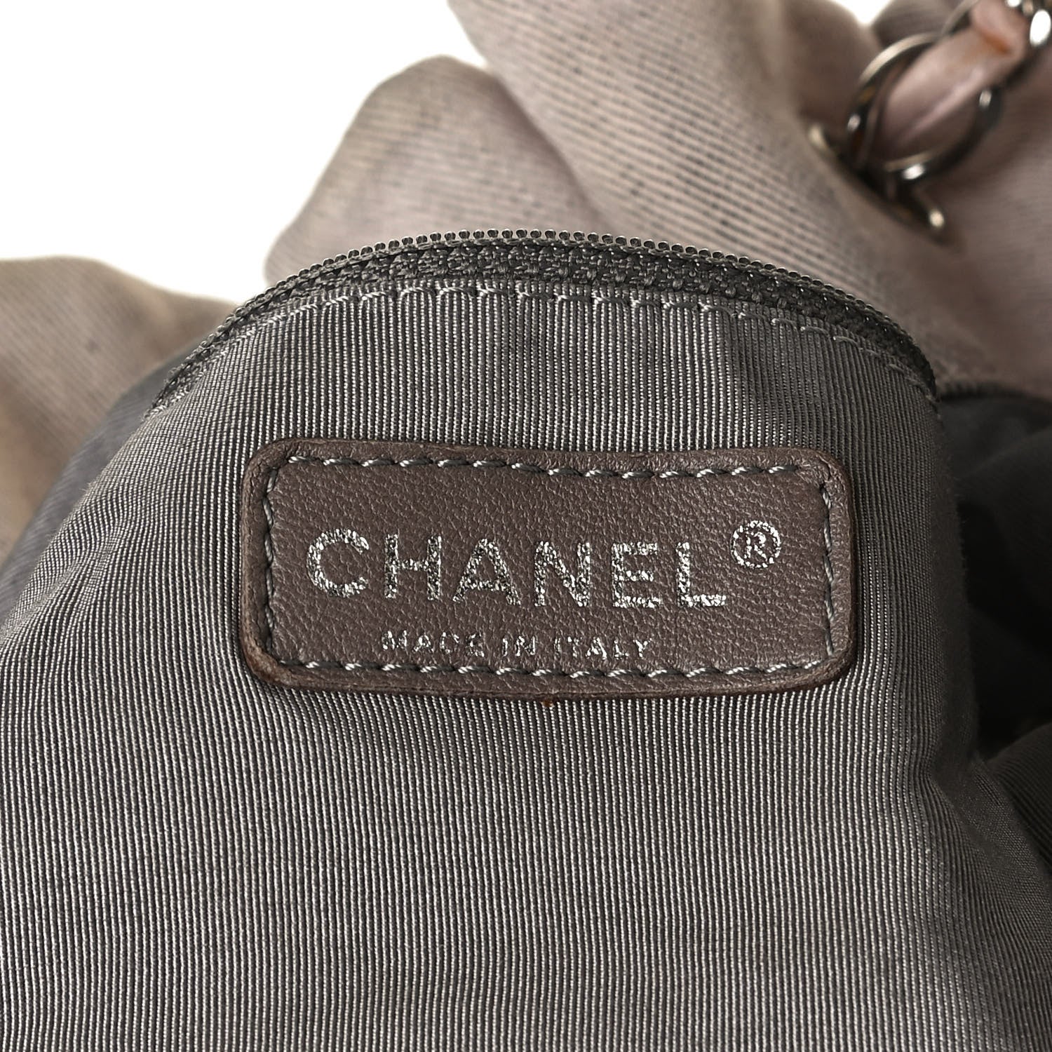 Chanel Denim Quilted Stretch Spirit Large Cabas Tote Light Pink 6 of 18