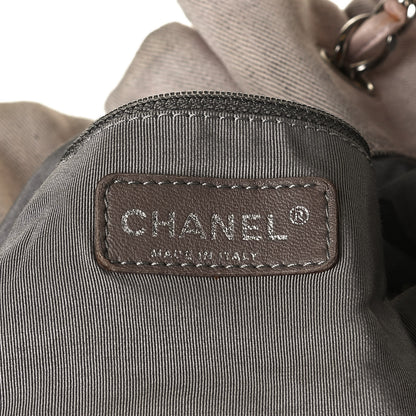 Chanel Denim Quilted Stretch Spirit Large Cabas Tote Light Pink 6 of 18