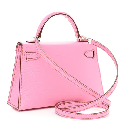 Hermes Epsom Mini Kelly Sellier 20 5P Pink 3 of 11