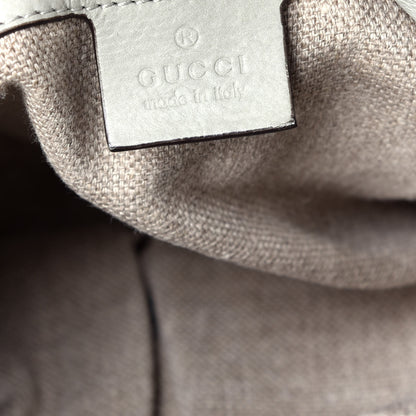 Gucci Calfskin Small Hysteria Top Handle Bag Grey 6 of 9