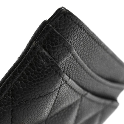 Chanel Caviar Quilted Card Holder Black 11 of 11