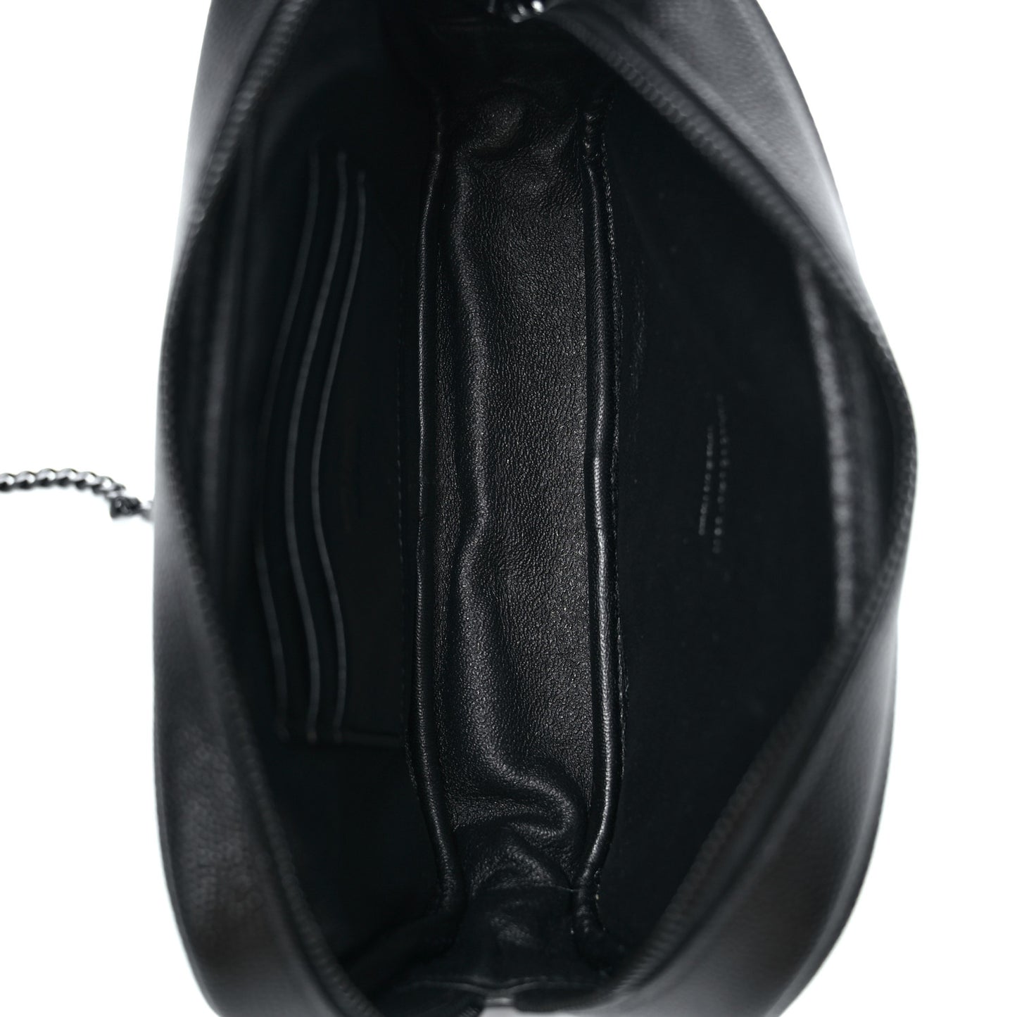 Grain De Poudre Matelasse Monogram Mini Lou Camera Bag Black