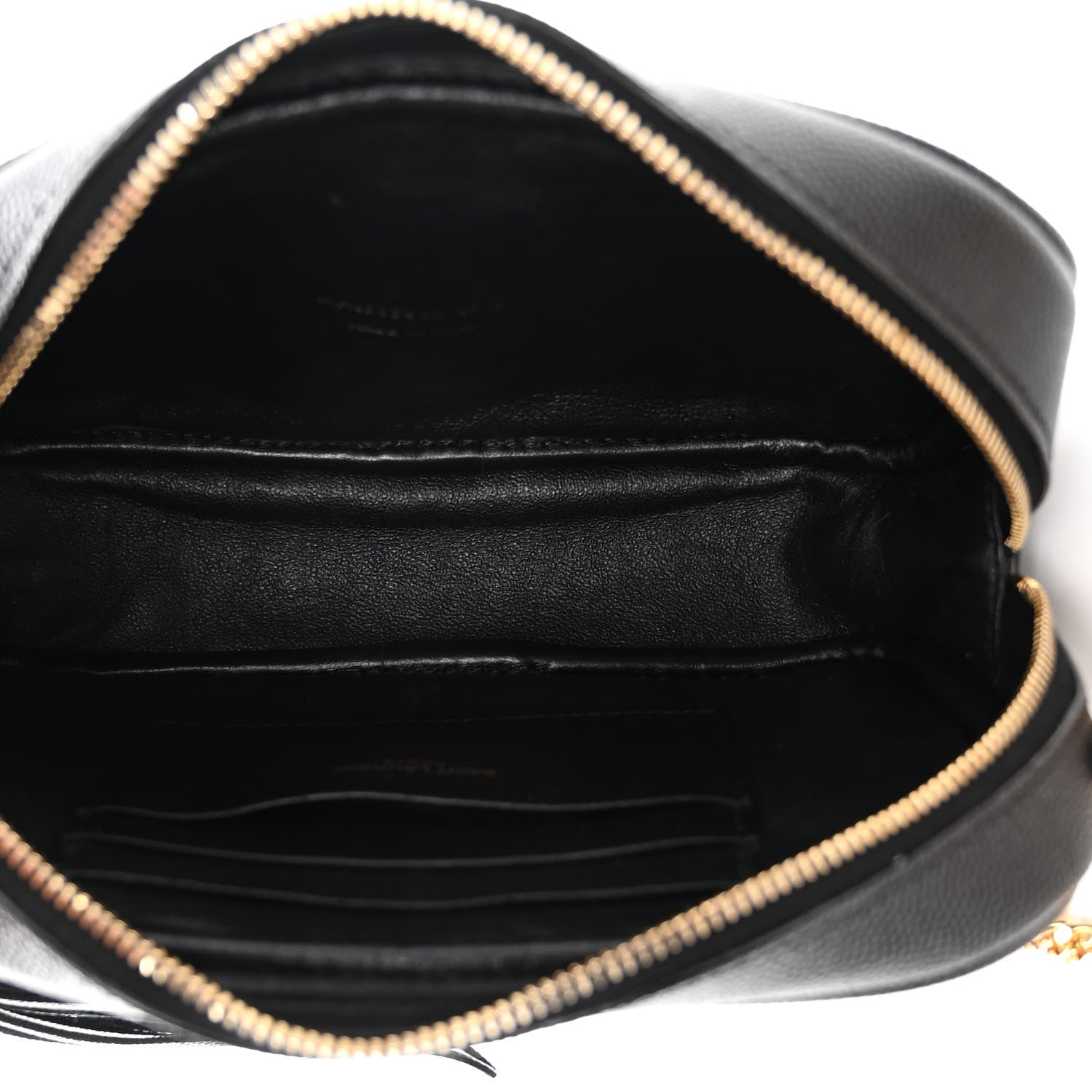 Saint Laurent SAINT LAURENT Grain De Poudre Matelasse Monogram Mini Lou Camera Bag Black 4 of 8