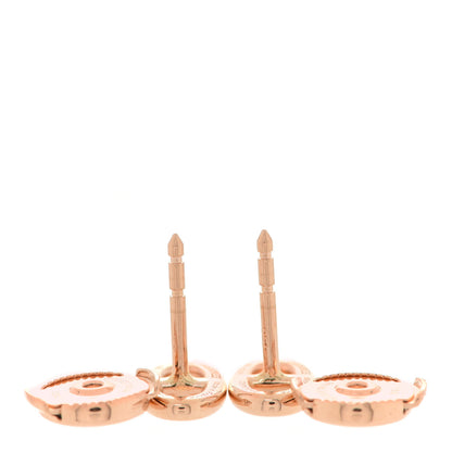 Hermes 18K Rose Gold TPM Farandole Stud Earrings 3 of 5