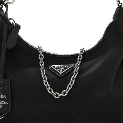 Prada Nylon Re-Edition 2005 Shoulder Bag Black 7 of 9