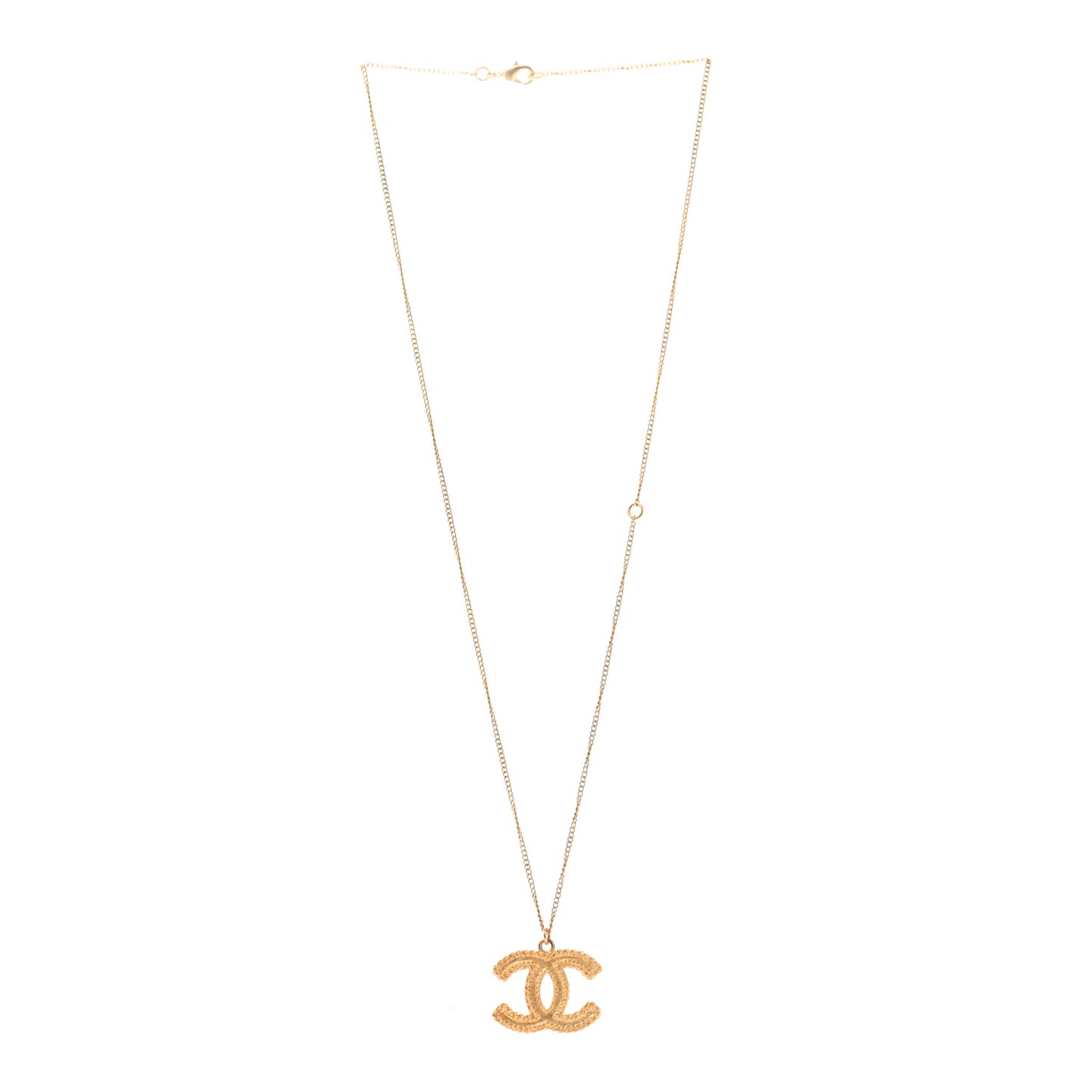 CC Necklace Matte Gold