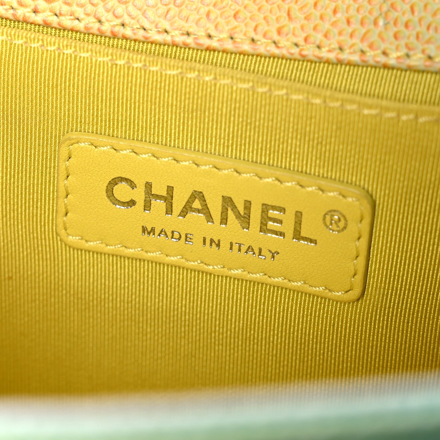 Chanel Caviar Quilted Medium Cuba Rainbow Boy Flap Multicolor 6 of 10