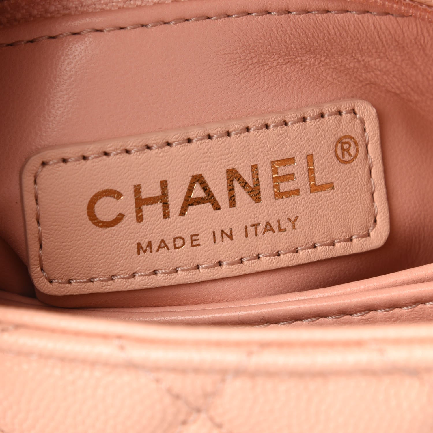 Chanel Caviar Quilted Extra Mini Coco Handle Flap Light Pink 8 of 9