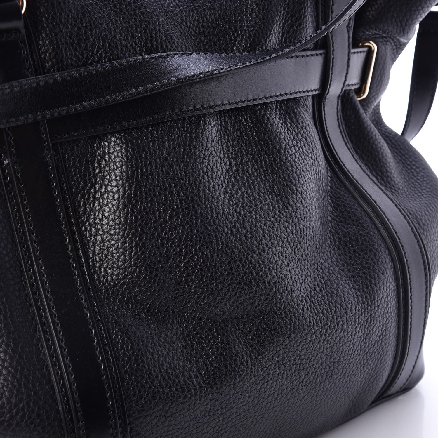 Burberry Grainy Calfskin Medium Golderton Tote Black 12 of 12