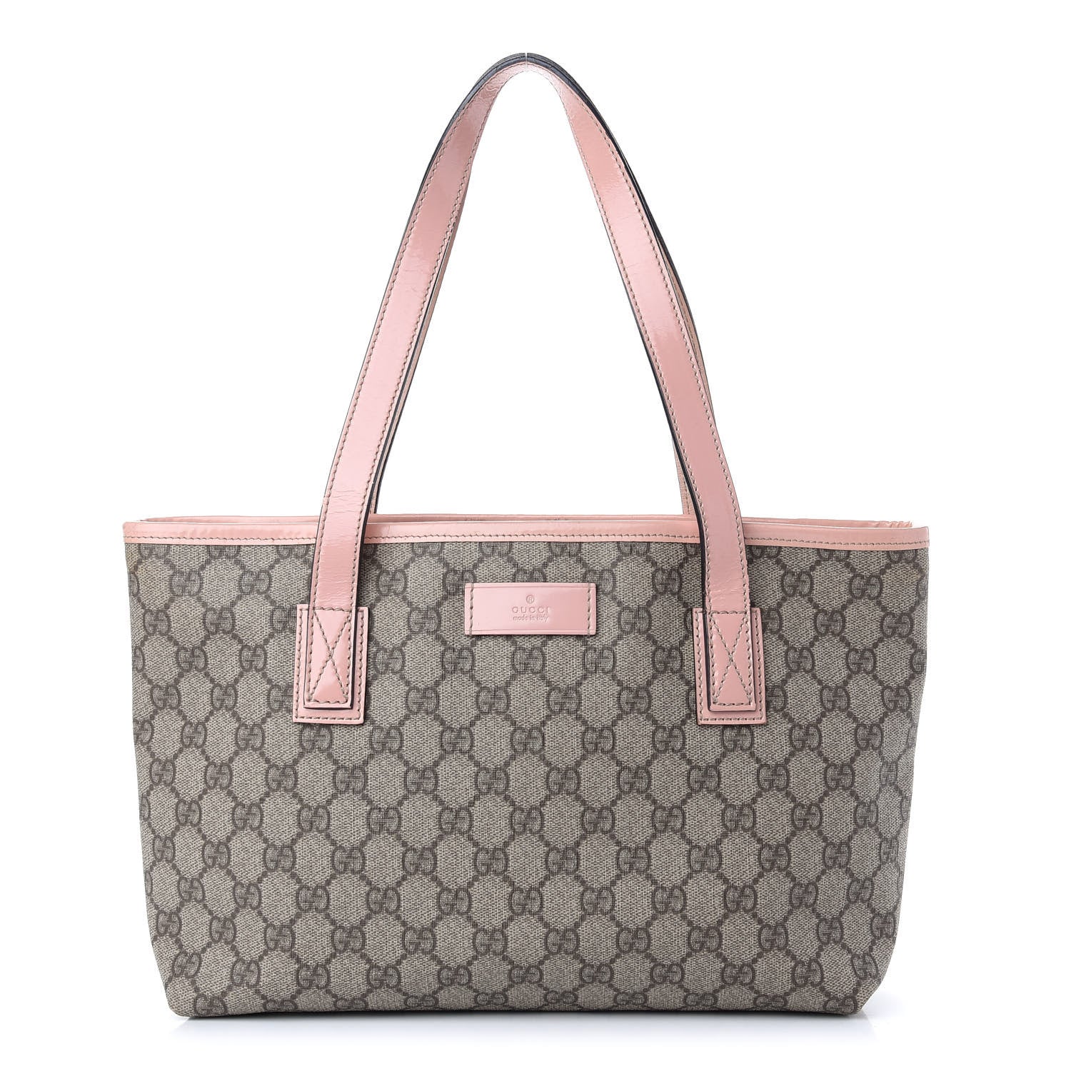 Gucci GG Supreme Monogram Small Joy Tote Pink 1 of 9